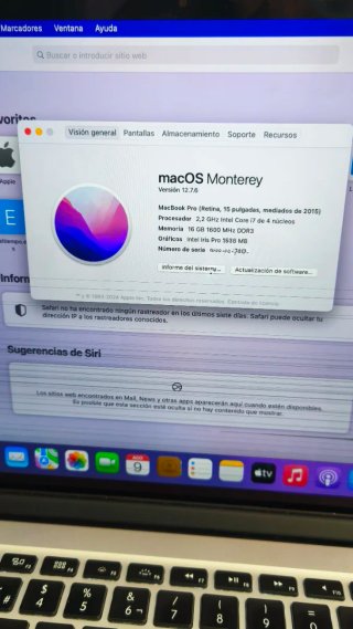 MacBook Pro 15 Med. 2015 (A1398)