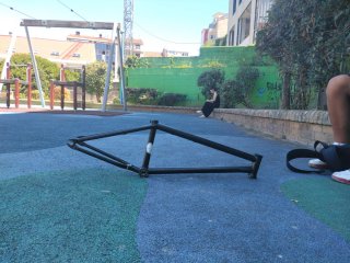 Cuadro BMX Negro