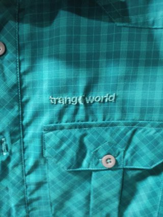 Camisa Trangoworld Hombre Talla S Manga corta Nuev
