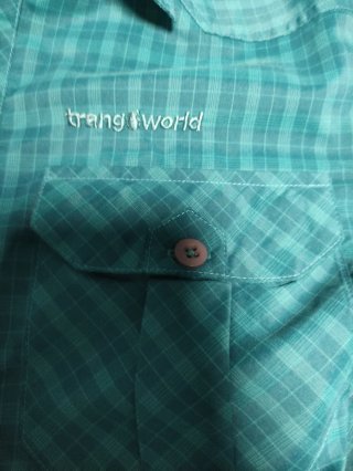 Camisa Trangoworld Hombre Talla S Manga corta Nuev