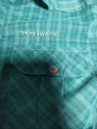 Camisa Trangoworld Hombre Talla S Manga corta Nuev