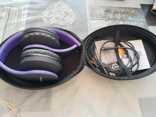 Auriculares Bluetooth PowerLocus MP3 Radio
