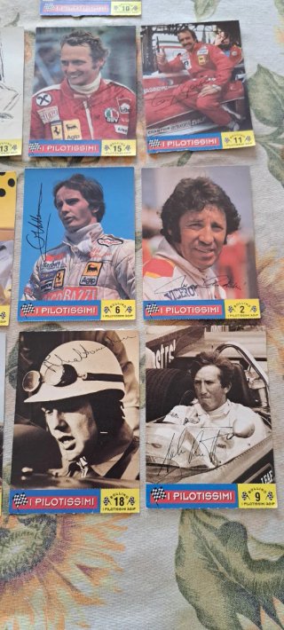 Figurine I Pilotissimi Agip
