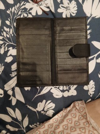 Cartera de hombre negra