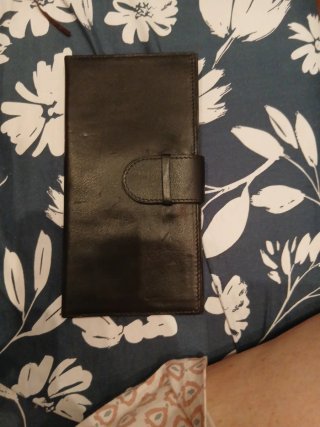 Cartera de hombre negra