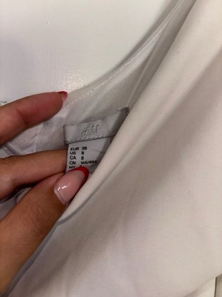 Vestido crudo espectacular