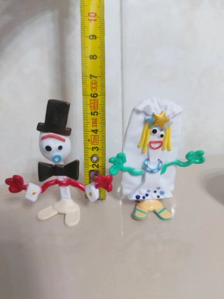 Figuras Toy Story Forky y karen Novia