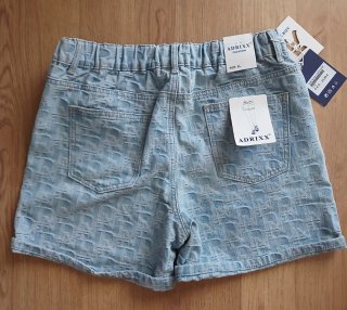 Pantalón corto tejano estampado XL