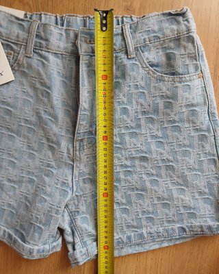 Pantalón corto tejano estampado XL