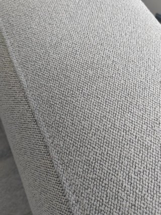 URGE VENTA POR MUDANZA  Sofá 3 plazas gris plata