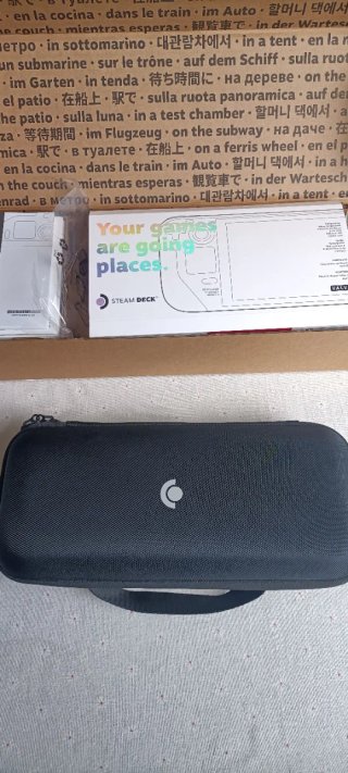 Steam Deck 64GB En su caja