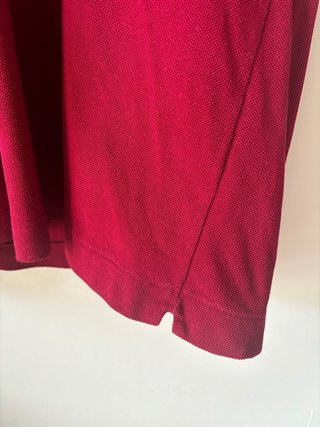 Polo Lacoste Hombre Rojo Oscuro