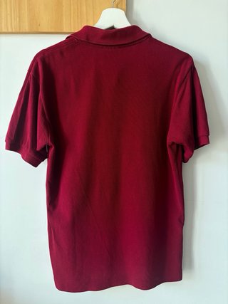 Polo Lacoste Hombre Rojo Oscuro