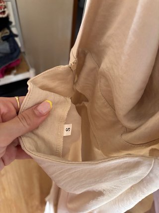 Vestido Fiesta Champán Talla S