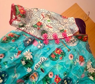 Vestido estilo chino floral