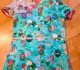Vestido estilo chino floral