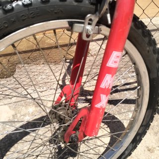 Bicicleta BMX Roja