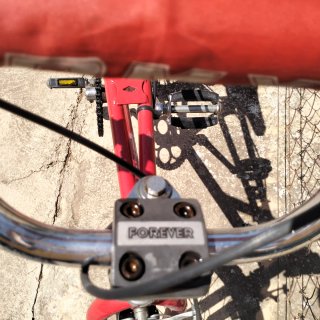 Bicicleta BMX Roja