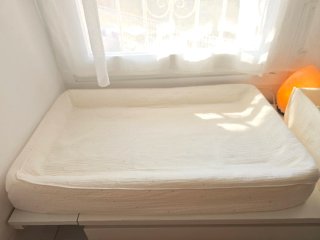 Cambiador bebé y clasificador Zara Home lunas