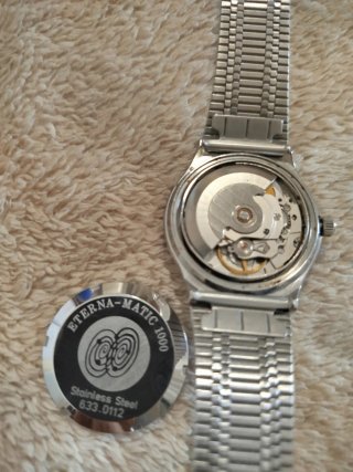 Eterna-Matic 1000 Vintage Acciaio