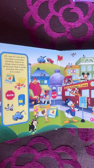 Set 4 libros Disney Junior Busca y encuentra