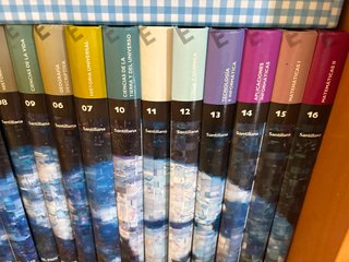 Enciclopedia completa de 20 Tomos. Santillana