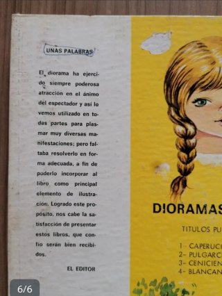 Cuento troquelado, CENICIENTA, 1969
