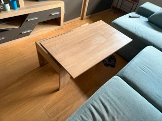 Salón completo y habitación con cama de 135cm Urge