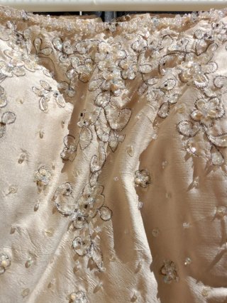 Vestido de Novia Crema Princesa