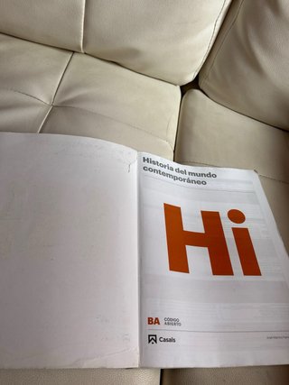 Historia del mundo contemporáneo, Hi Bachillerato