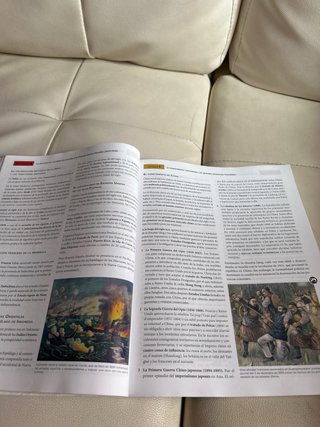 Historia del mundo contemporáneo, Hi Bachillerato