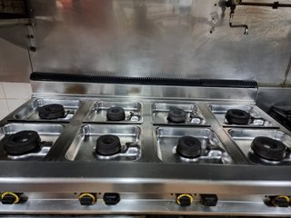 Cocina Industrial Gas Más Bagas 8 Fogones