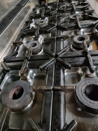 Cocina Industrial Gas Más Bagas 8 Fogones