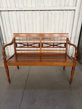 Banco de madera maciza nuevo