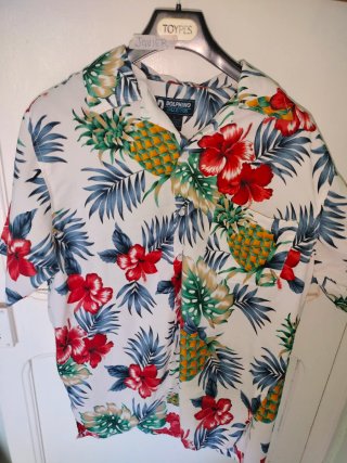 Camisa Hawaiana DOLPHINO COLLECTION Talla L