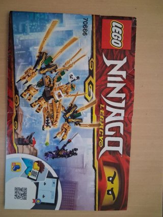 Lego Ninjago Dragón Dorado 70666
