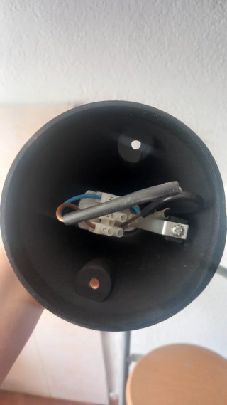 Farol de hierro para exterior