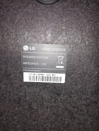 Home Cinema LG Negro