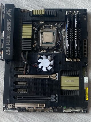 Kit Asus Sabertooth P67 + Intel i7 2600k