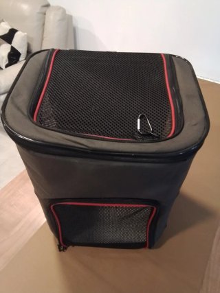 Mochila transportín para gato o perro pequeño