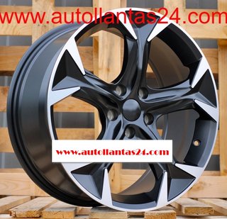 8800 JUEGO DE 4 LLANTAS SEAT CUPRA BLACK M r968178