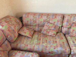 Sofá modular de tela