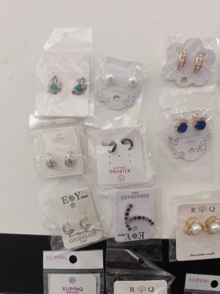 Lote pendientes Xuping gold filled y acero