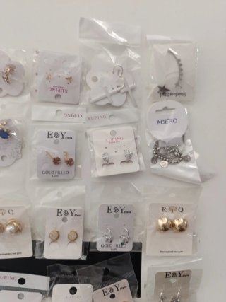 Lote pendientes Xuping gold filled y acero