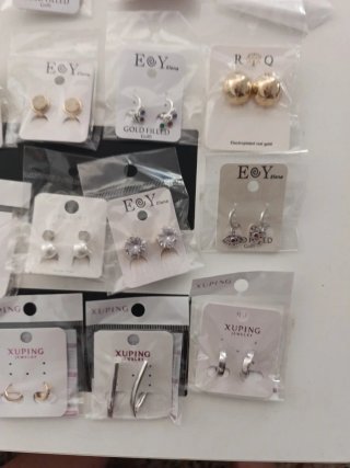 Lote pendientes Xuping gold filled y acero