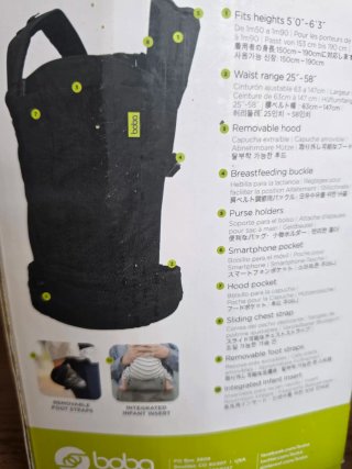 Mochila Portabebés Boba Award-winning