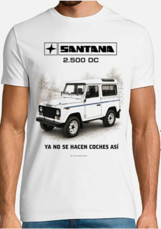 Camiseta Santana 2.500 DC