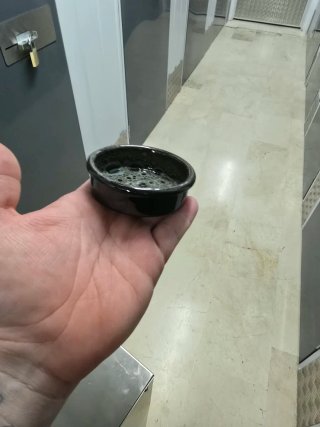 Cucharas de porcelana blanca
