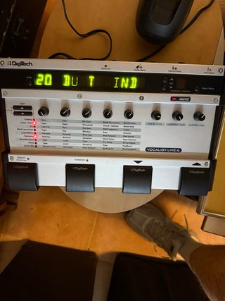 Procesador DigiTech Vocalist Live 4 Armonías Vocal