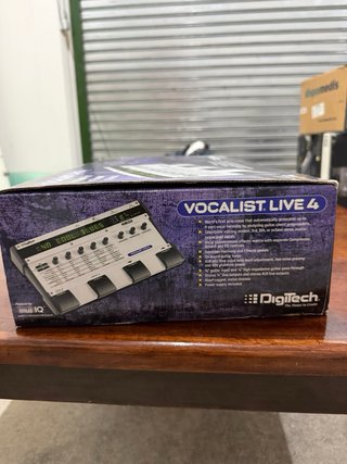 Procesador DigiTech Vocalist Live 4 Armonías Vocal